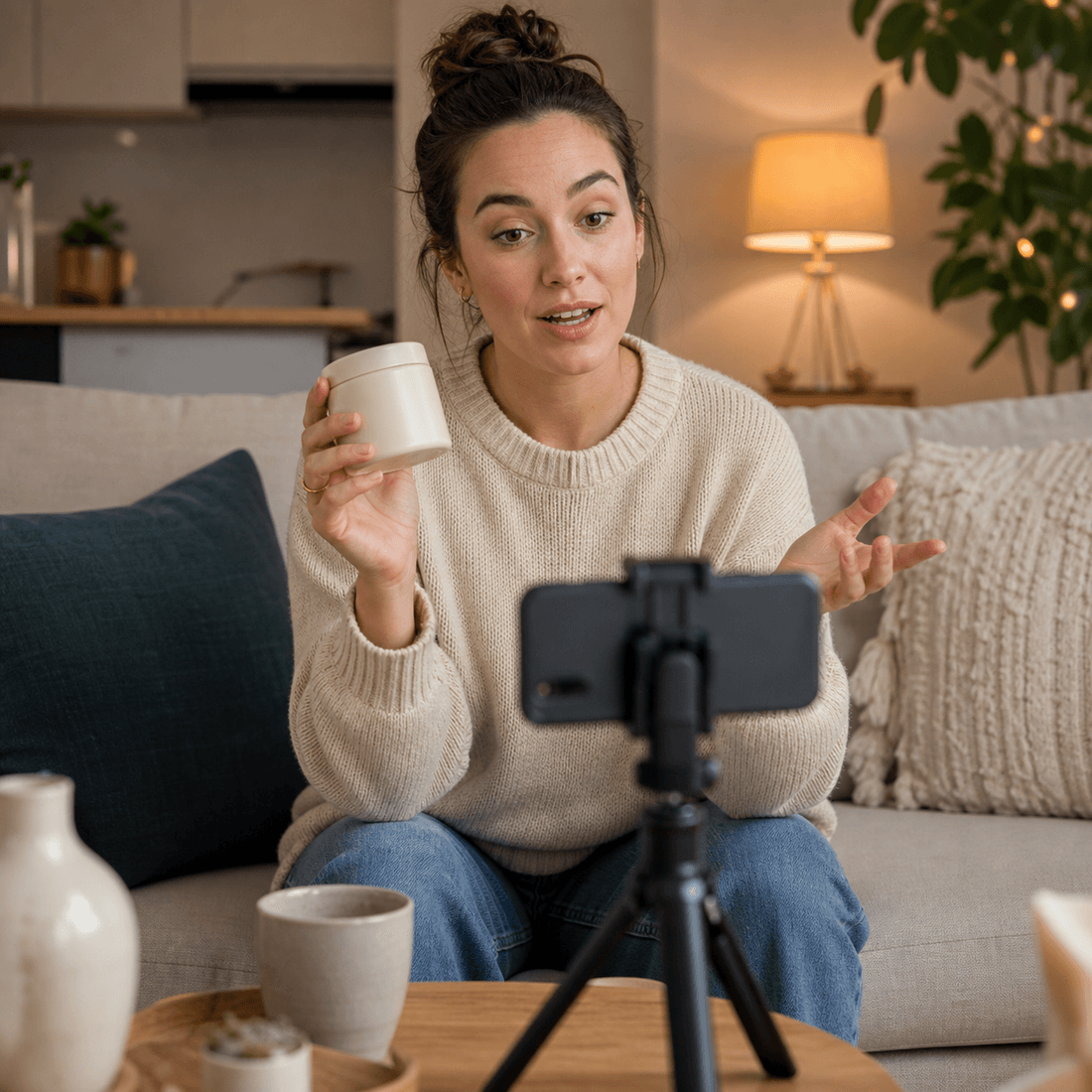 E-commerce brand product video generated in MediaGlow